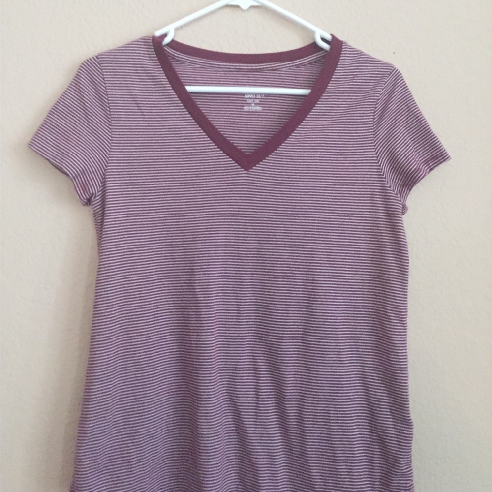 Striped V Neck Mossimo Supply Co